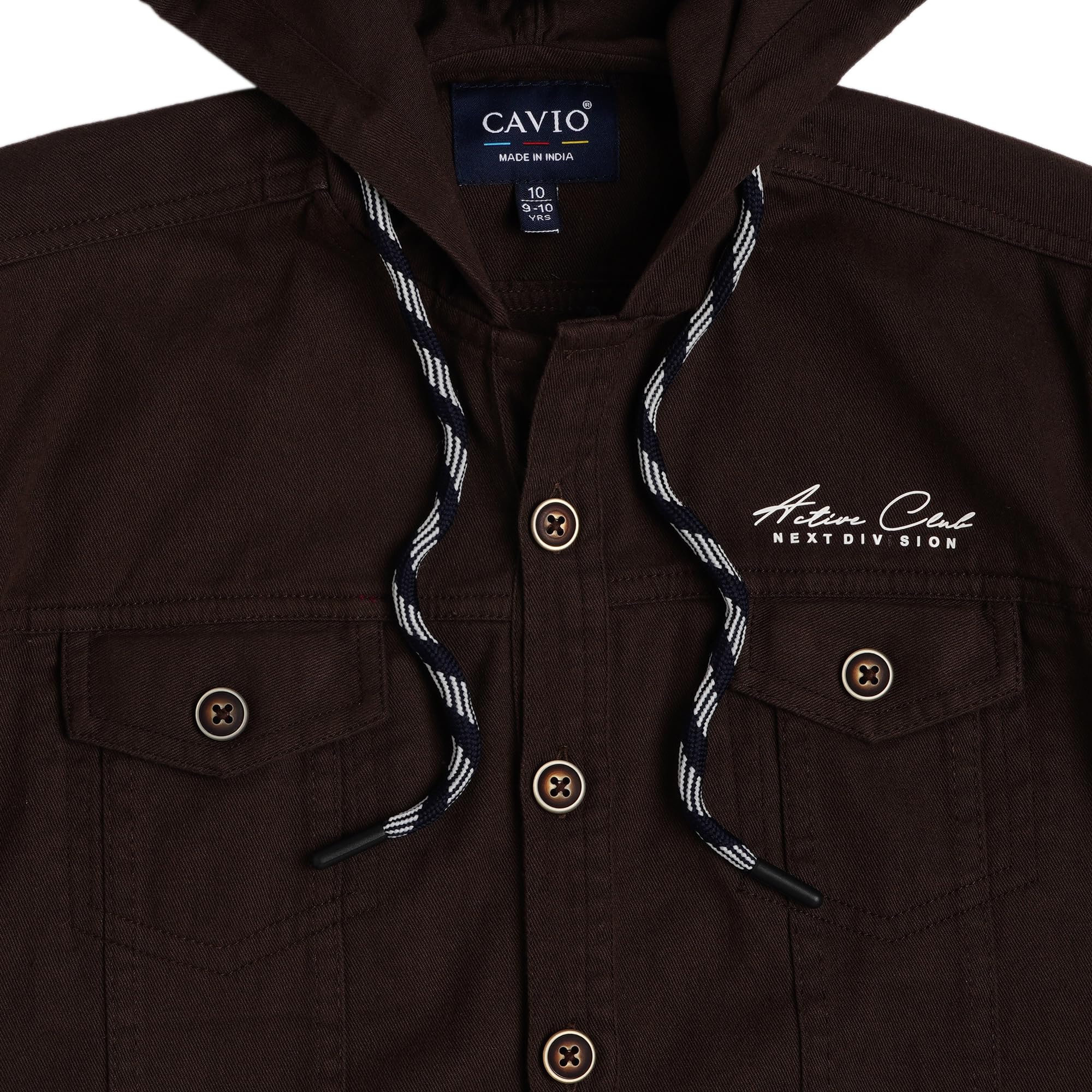 CAVIO Boys Casual Jacket with T-shirt 1