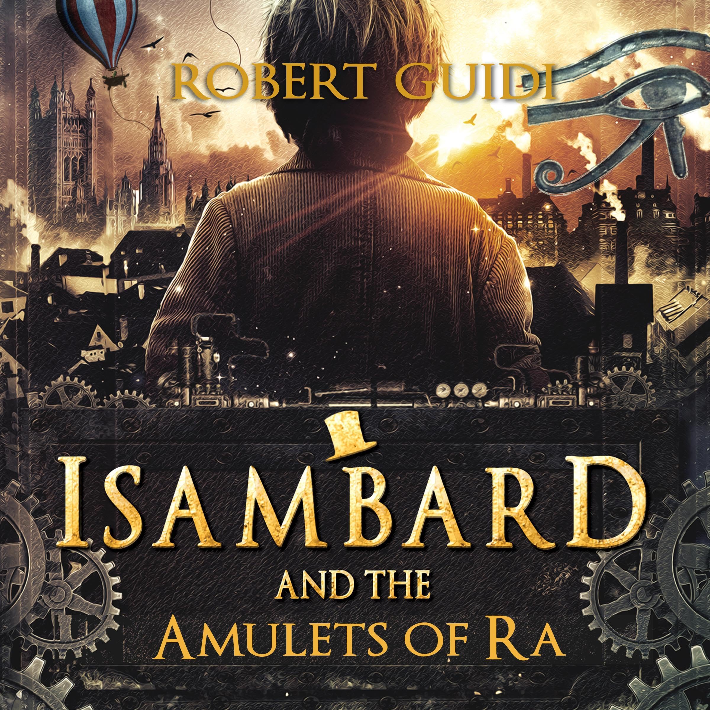Cover art for Isambard and the Amulets of Ra