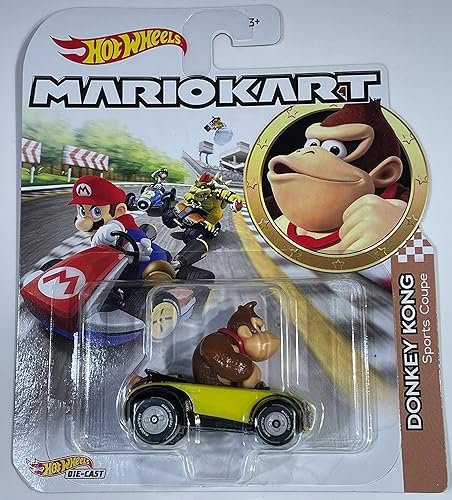Hot Wheels - Mario Kart - Donkey Kong Sports Coupé - 2023 - Mint/NrMint Barcos Burbuja Envueltos en una Caja