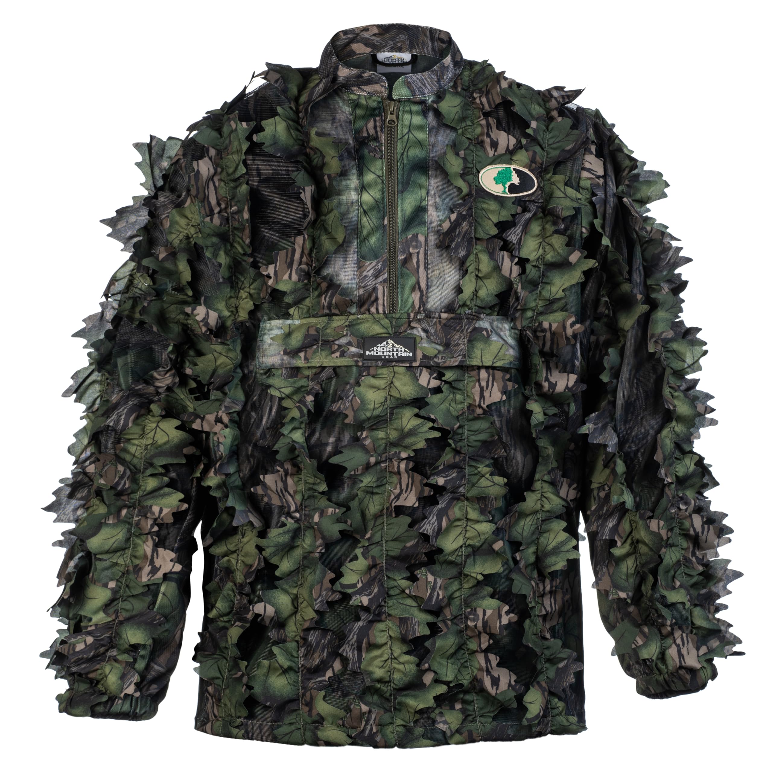 Amazon.com: North Mountain Gear 3D Leafy Hunting Jacket, 1/2 Zip
