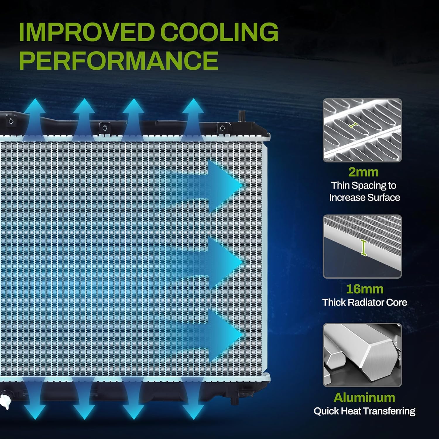 AUTOSAVER88 Radiator Compatible with 2012 2013 2014 2015 Civic 2013-2015 ILX 1.8L 2.4L L4