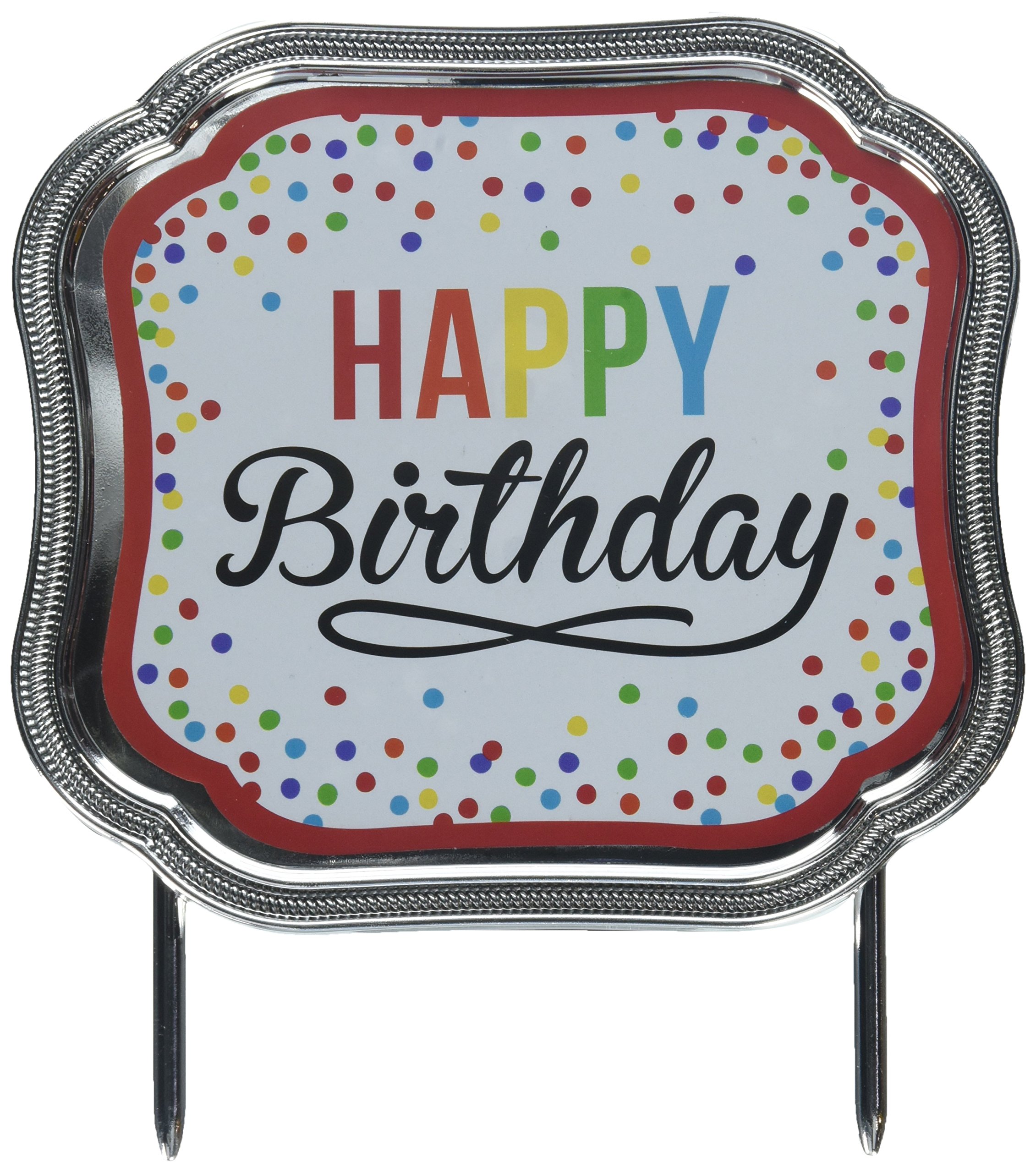 Primary Colors Happy Birthday Kuchendekoration
