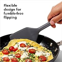 Vista 6 de OXO Good Grips Set de utensilios de cocina, 3 piezas de silicona