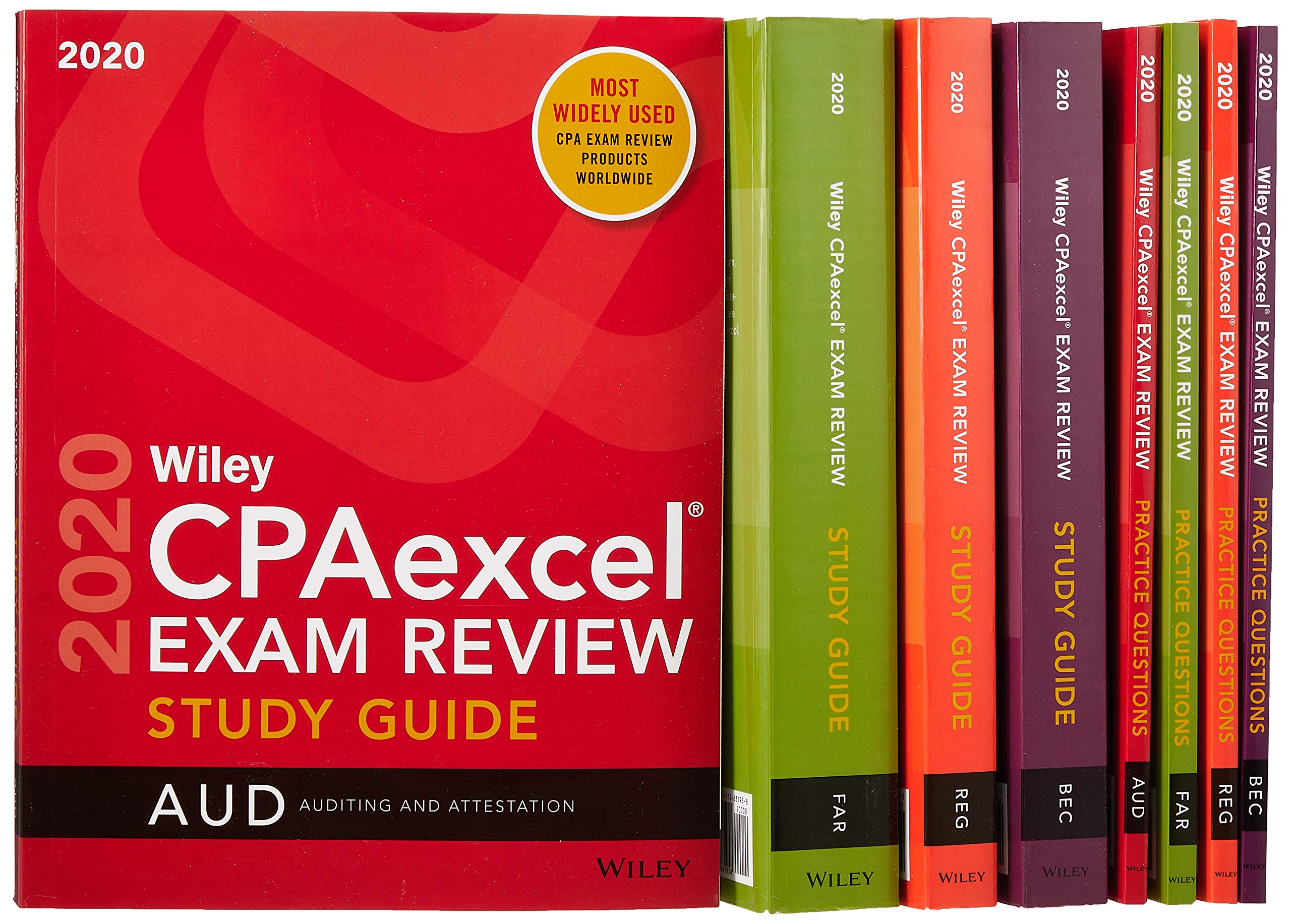Wiley CPAexcel Exam Review 2020 Study Guide + Question Pack: Complete Set 1st Edition