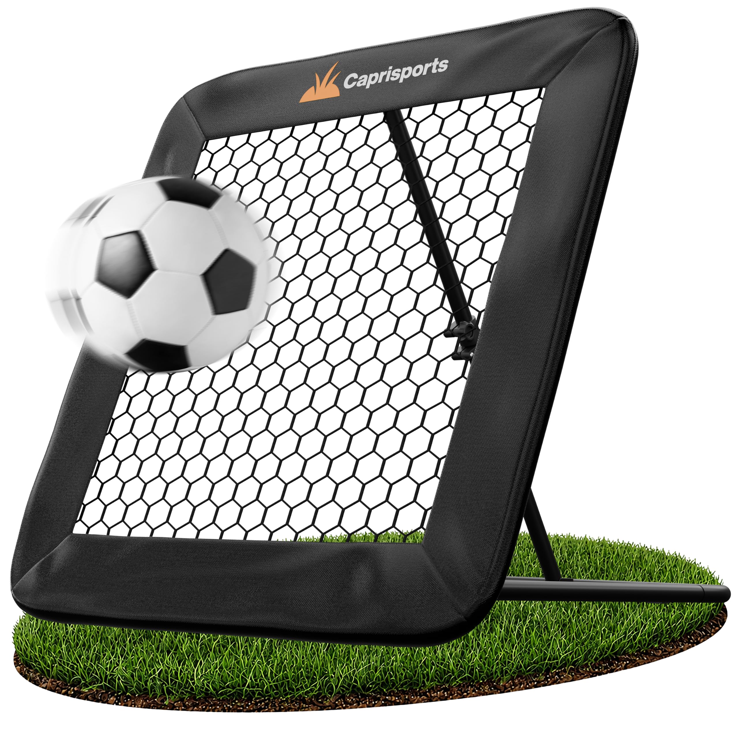 Rebounder für Fußball - optimales Trainingszubehör für Nachwuchstalengte zur Verbesserung der Skills - für draußen und drinnen - auch für Handball
