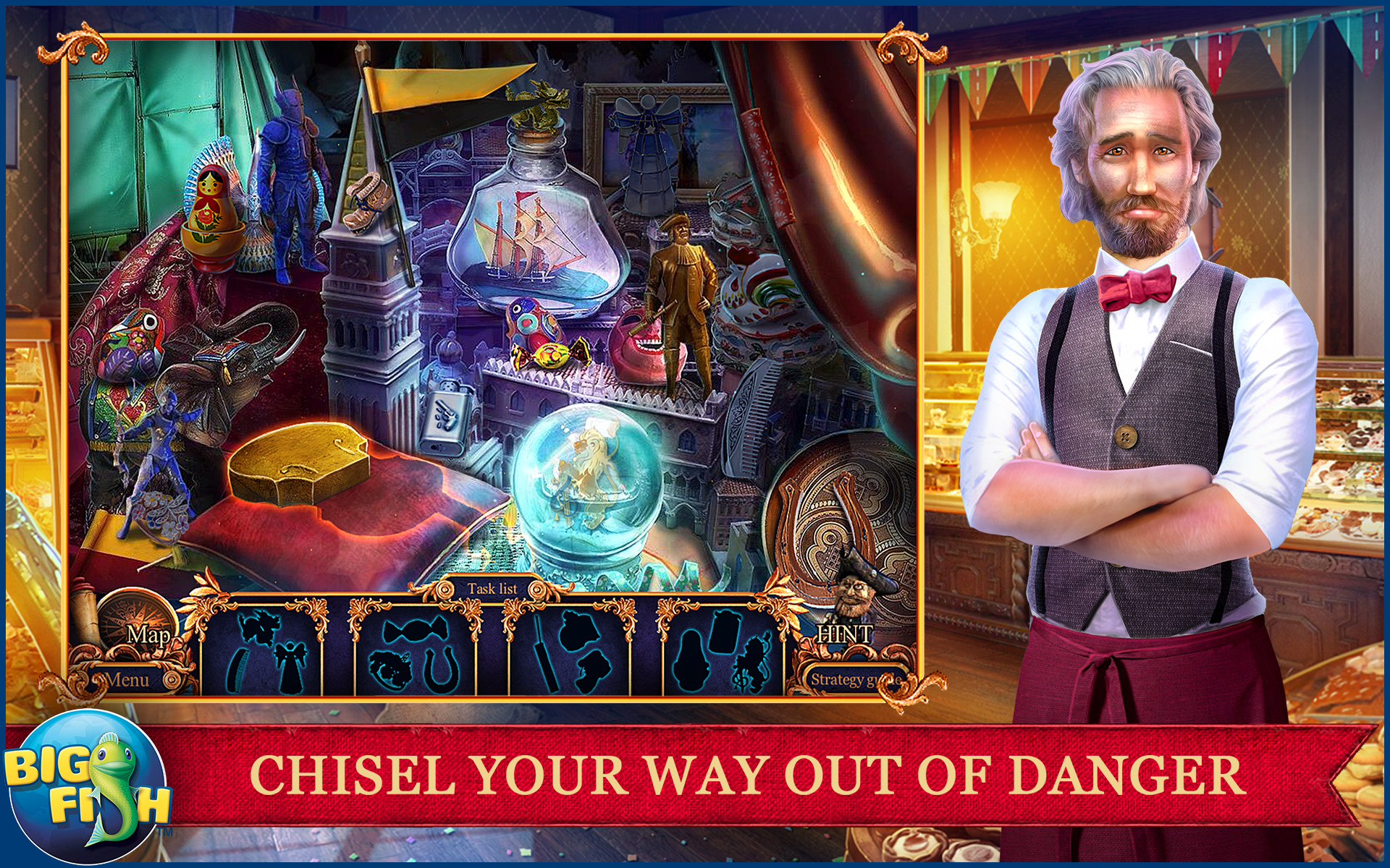 Royal Detective Legend Of The Golem Collector's Edition App on the