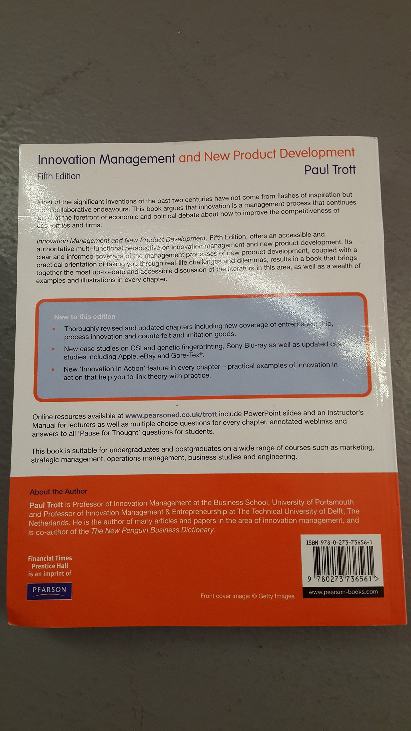 Innovation Management and New Product Development
