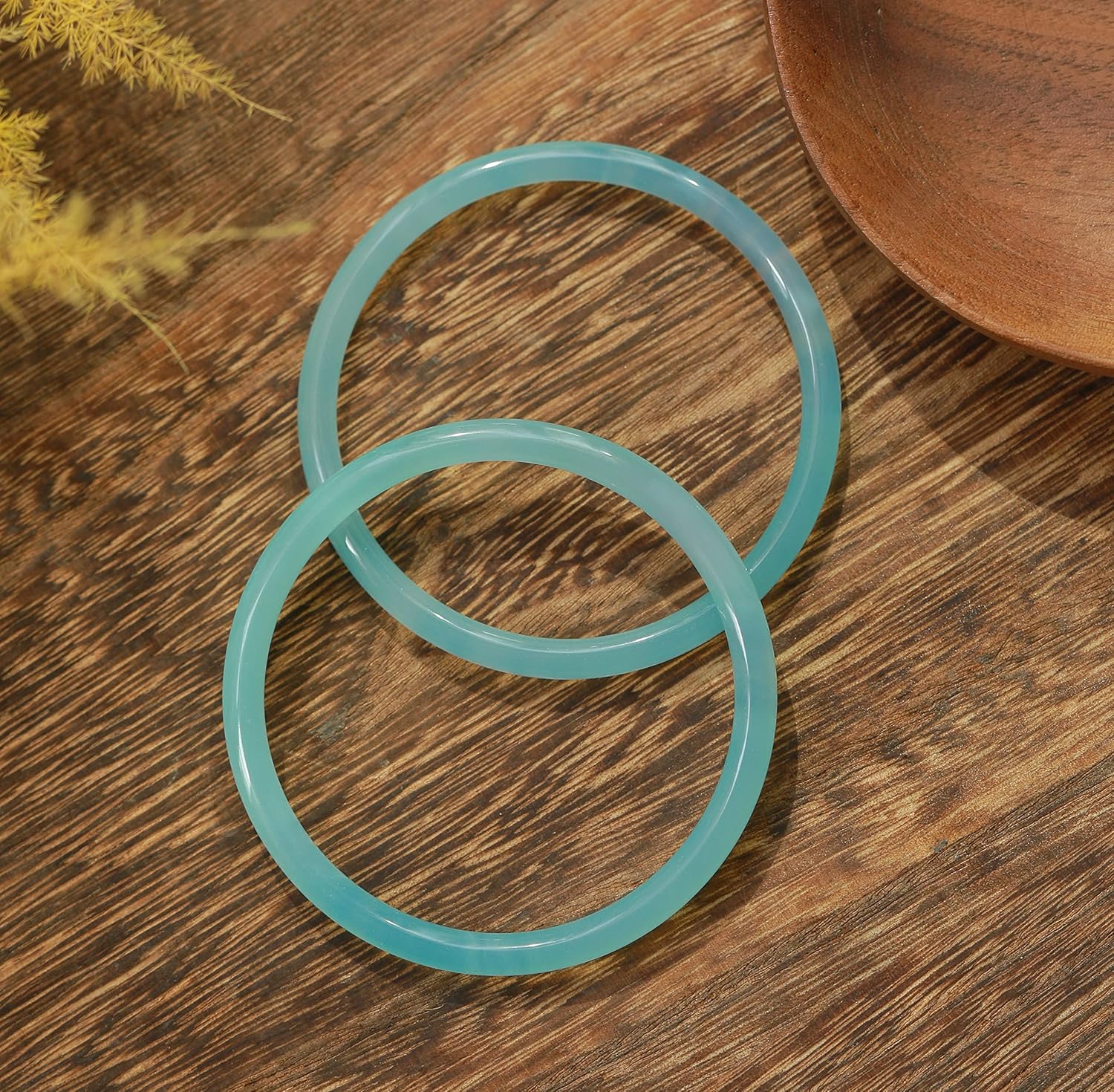 Natural Agate Bracelet Bangle With Gift Box Free