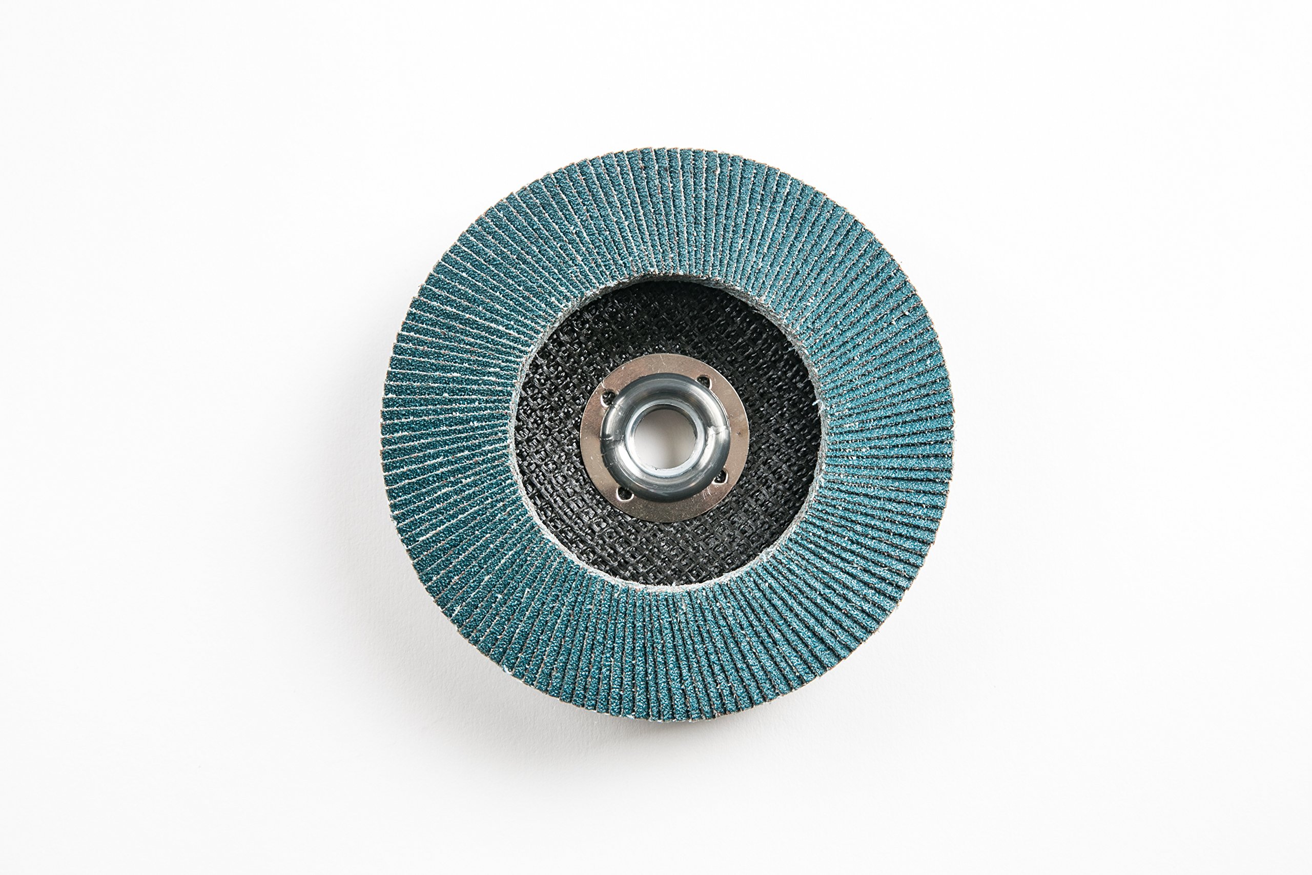 Mercer Industries 272H040 Zirconia Flap Disc, Type 27, 4 1/2