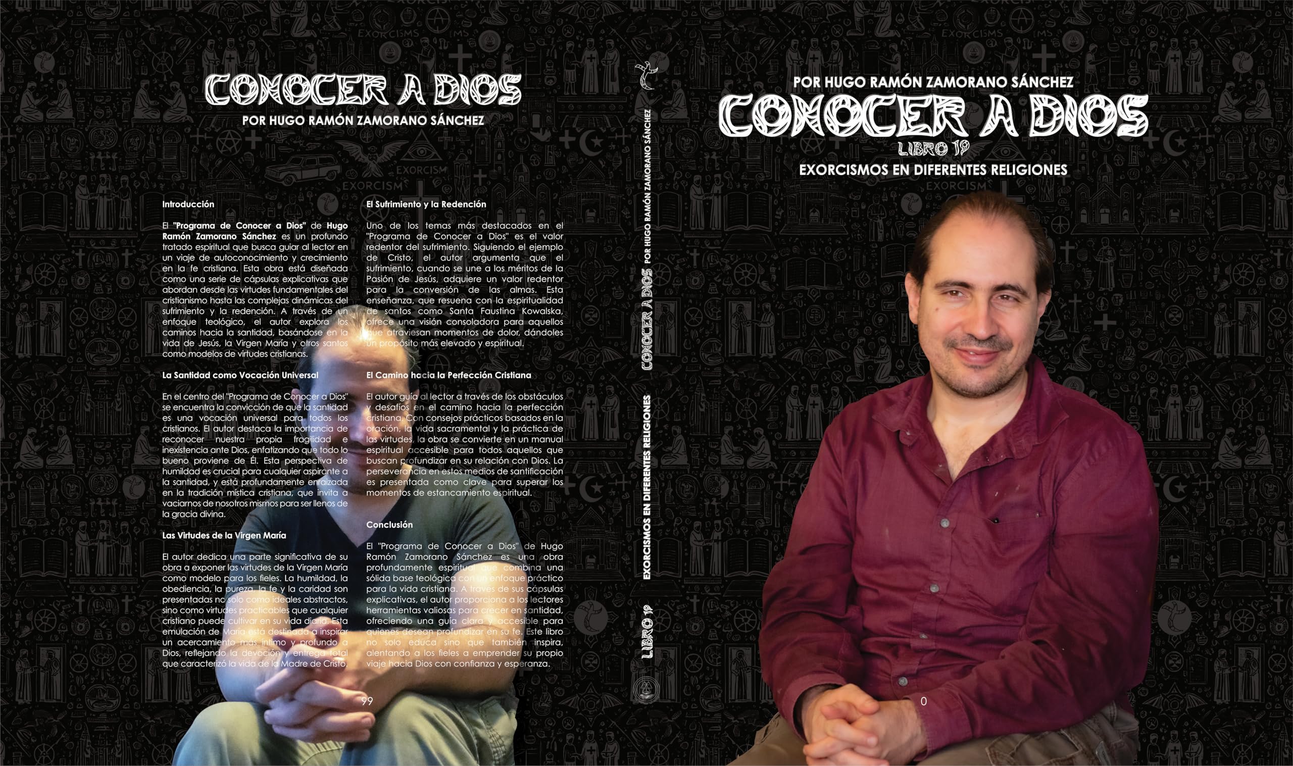 Libro 19 - Exorcismos en Diferentes Religiones: NEGRO ("Conocer a Dios: El Triunfo de la Luz sobre las Sombras Eternas") (Spanish Edition)