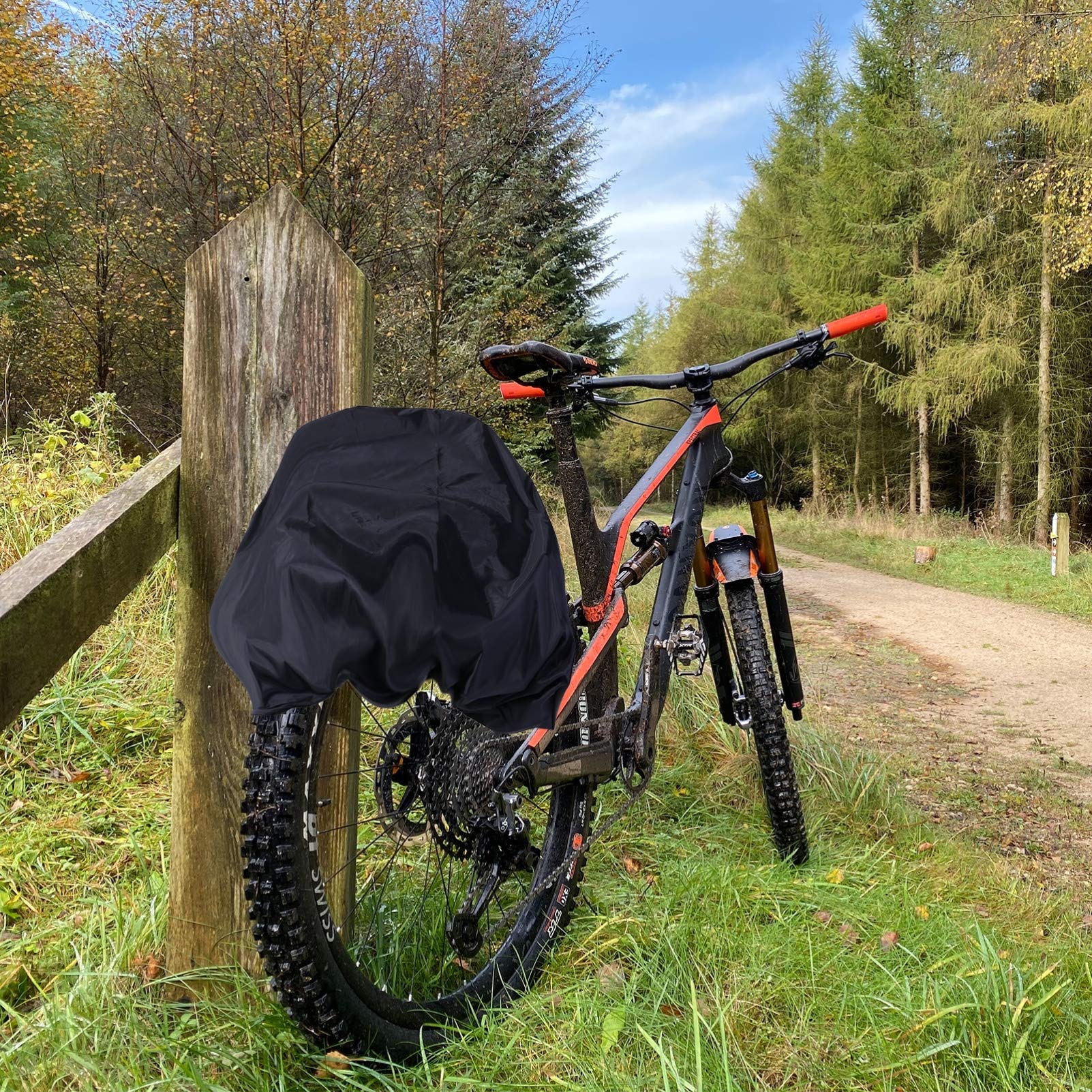bicycle trunk bag rain cover Wakauto Outdoor Travel for Cycling Lightweight Protective Cover for Mountain Compact Rain Suit Hiking and Biking : Sports & Outdoors Mbags 300 Liter Rotomolding Cooler This Topeak Rain Cover REAR HANDLE:Split-Grip Handle