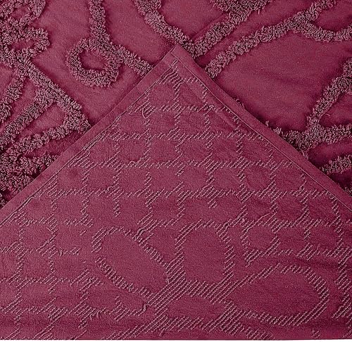 Miniatura 3 de Better Trends La colección Trevor es súper suave y ligera en el diseño de medallón 100% de algodón copetudo, único, lujoso y lavable a máquina, apto