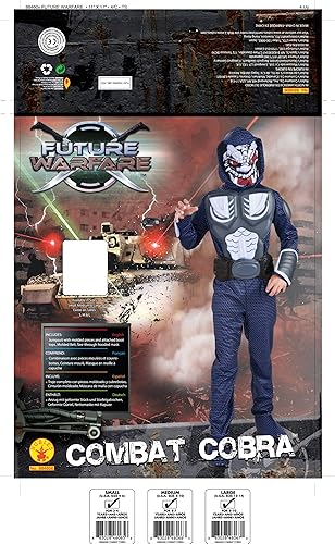 Miniatura 2 de Rubie's Deluxe Combat Cobra Disfraz