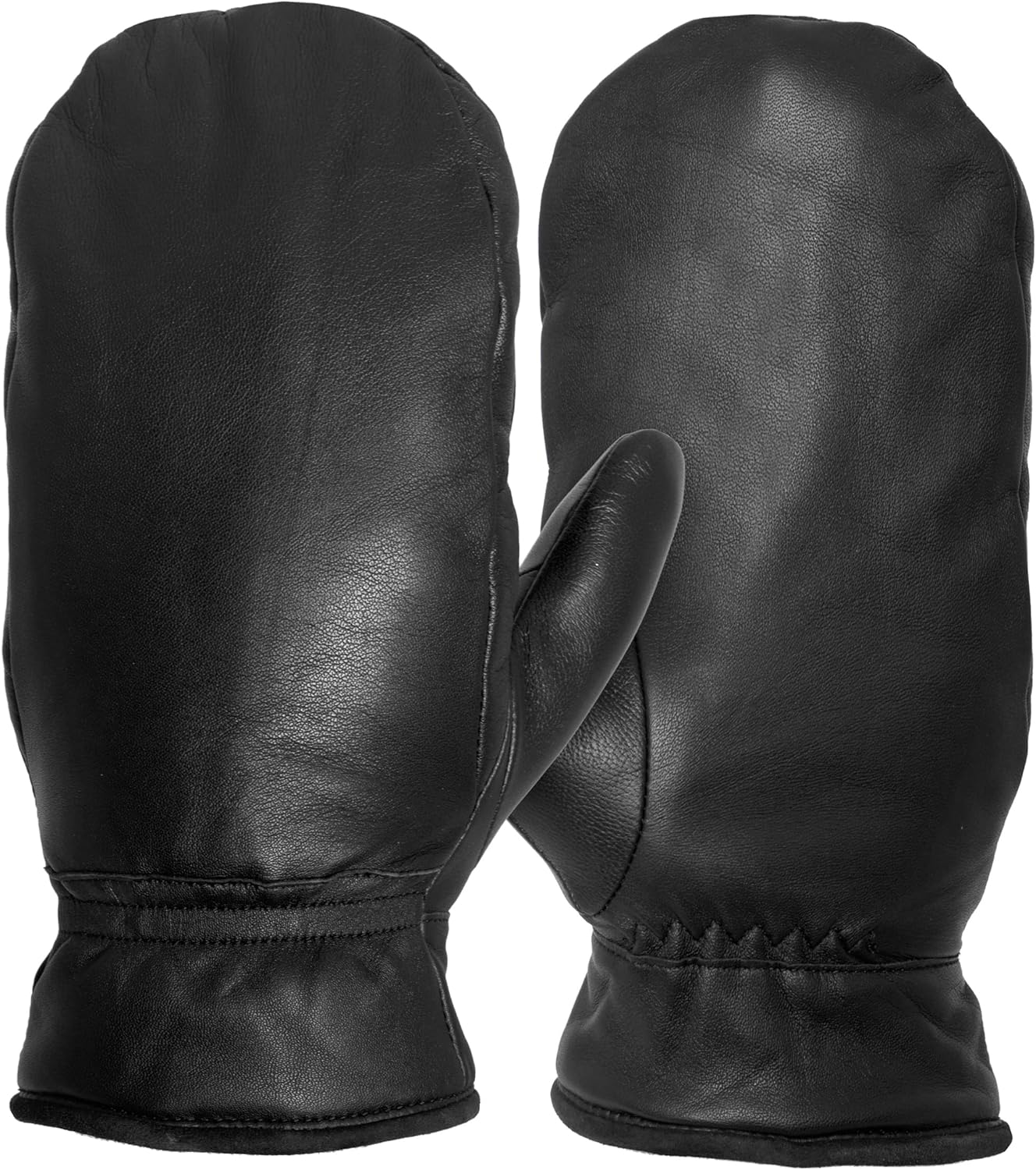 Alps Women’s Leather Mittens with Hi-Loft Sherpa (Polyester) Lining RS6976