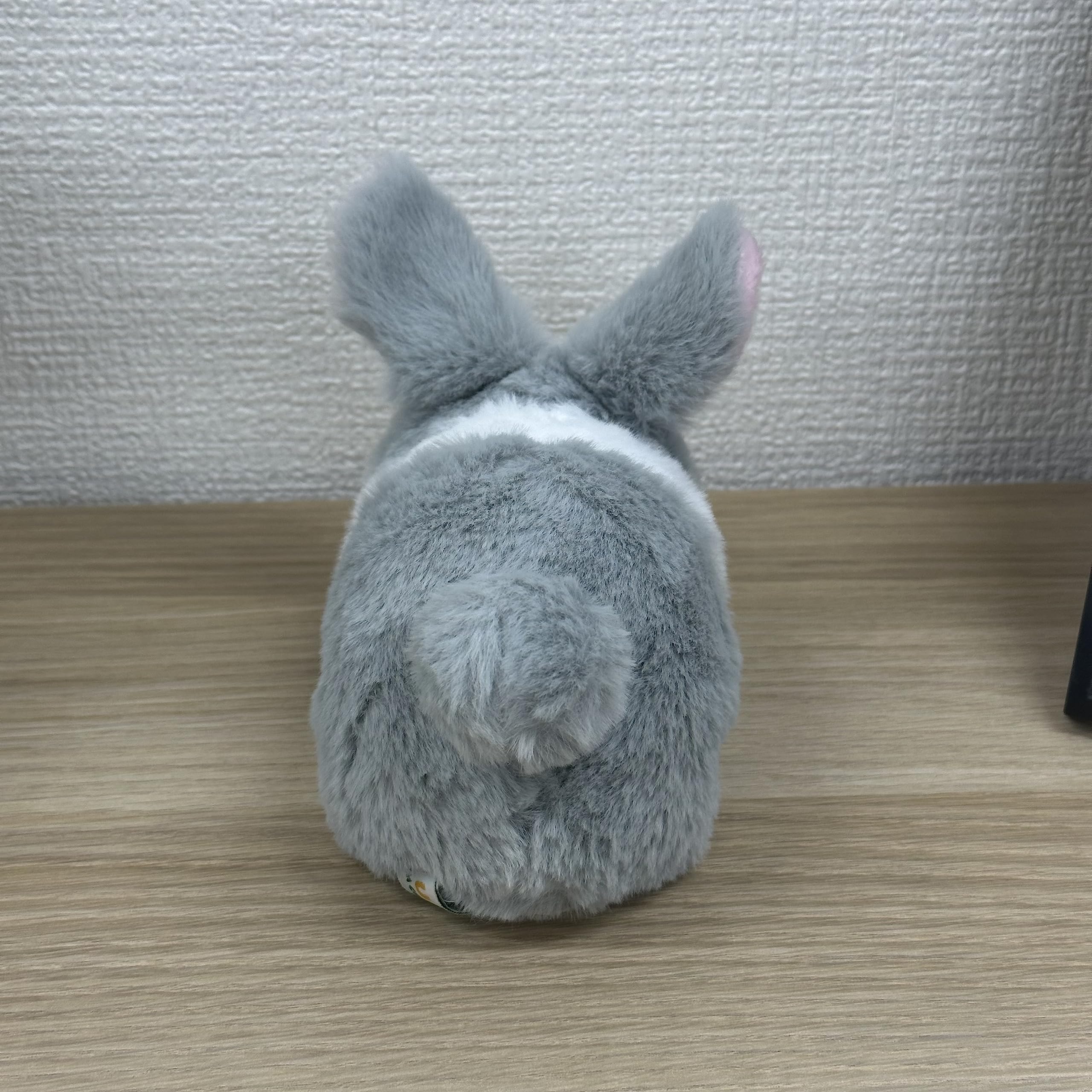 灰色のウサギのぬいぐるみ キーホルダー付き Amazon.co.jp: キュート販売 ぬいぐるみ MOU MOU うさぎ S