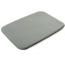 Norpro - 329 Norpro dish drying mat, 18" x 12", gray