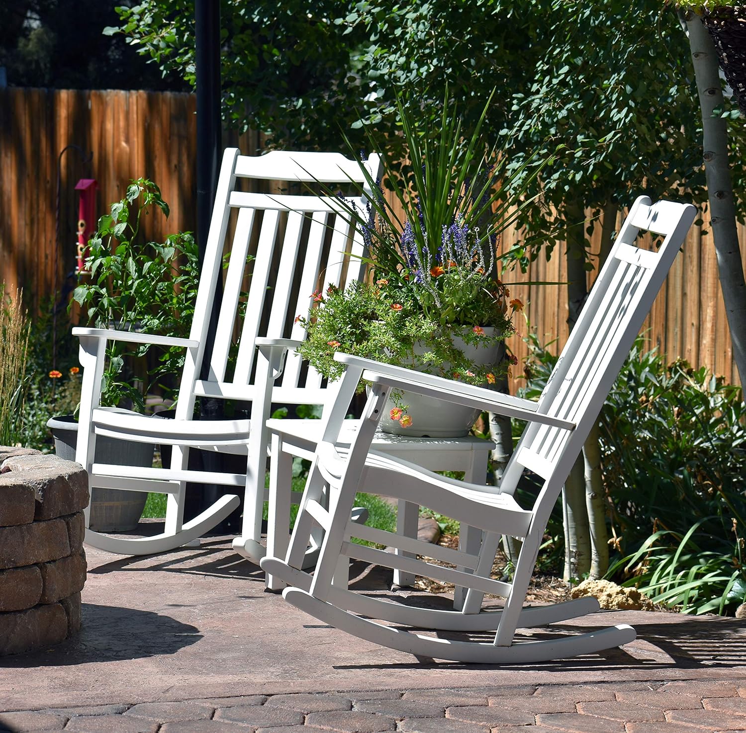 Buy Outdoor Rocking Chair White