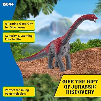 Amazon.co.jp: シュライヒ 恐竜 ブラキオサウルス（レッド