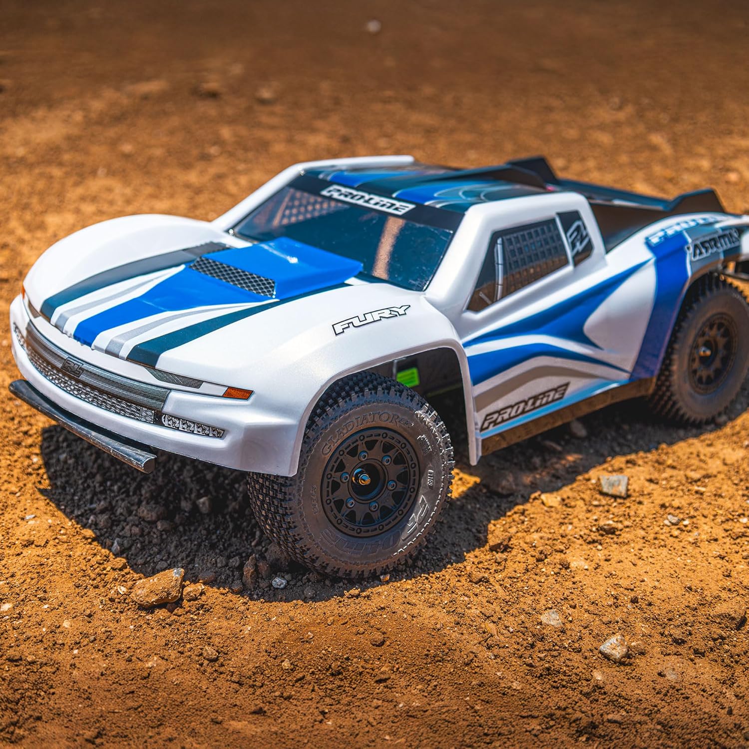Pro-Line Racing Pre-Cut Flo-Tek Fusion Tough-Color Gray Body for ARRMA Fury PRO369817