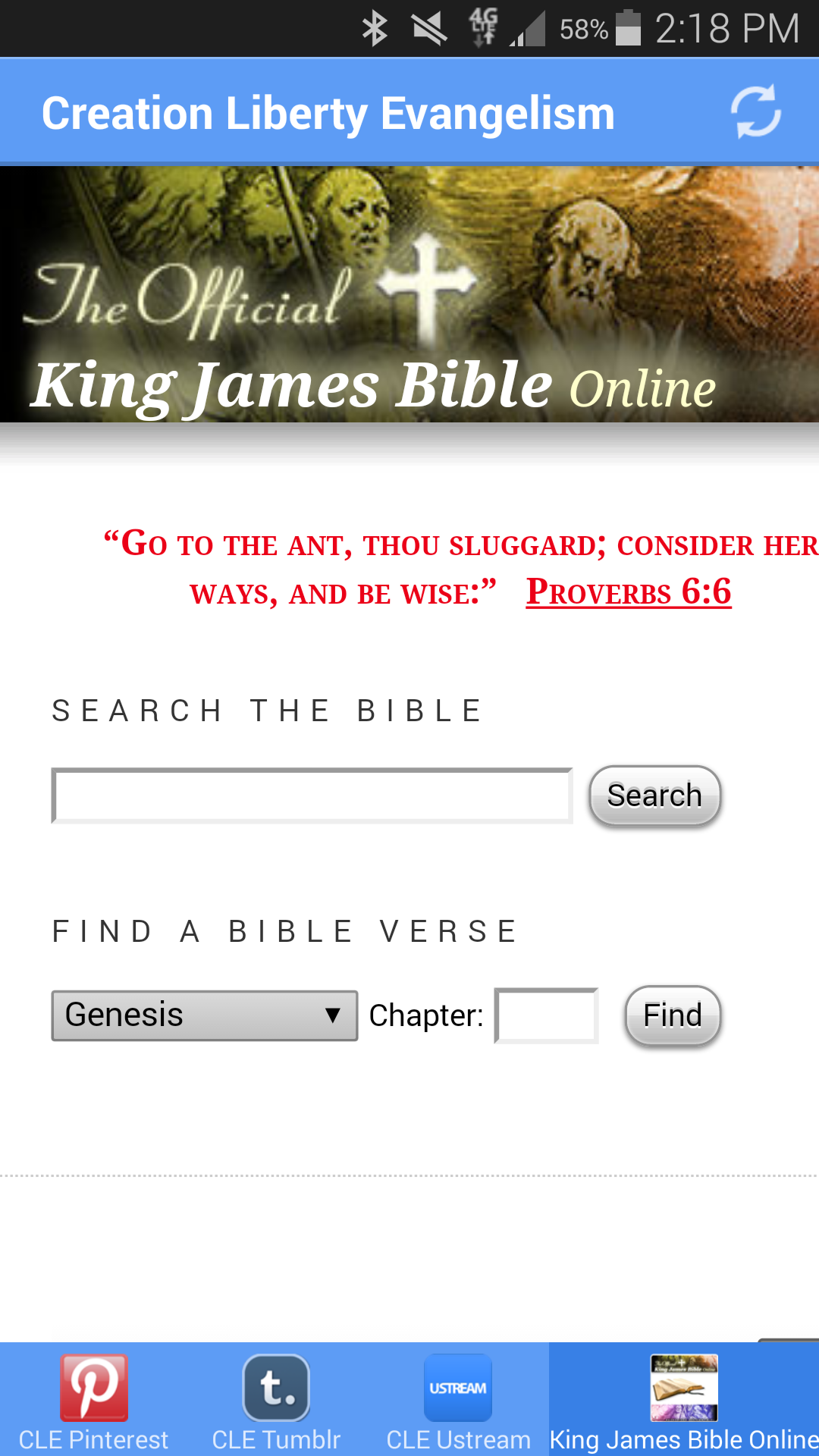 Official King James Bible Online Official king james bible online
