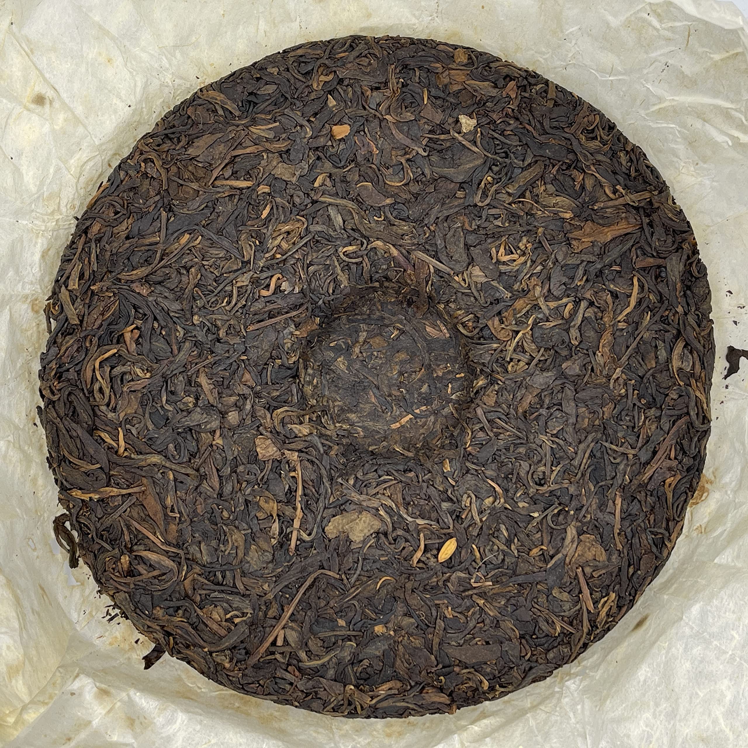 China Tea 2006 Tè Pu-Erh Crudo (Sheng) Montagna Bulang Torta 380g
