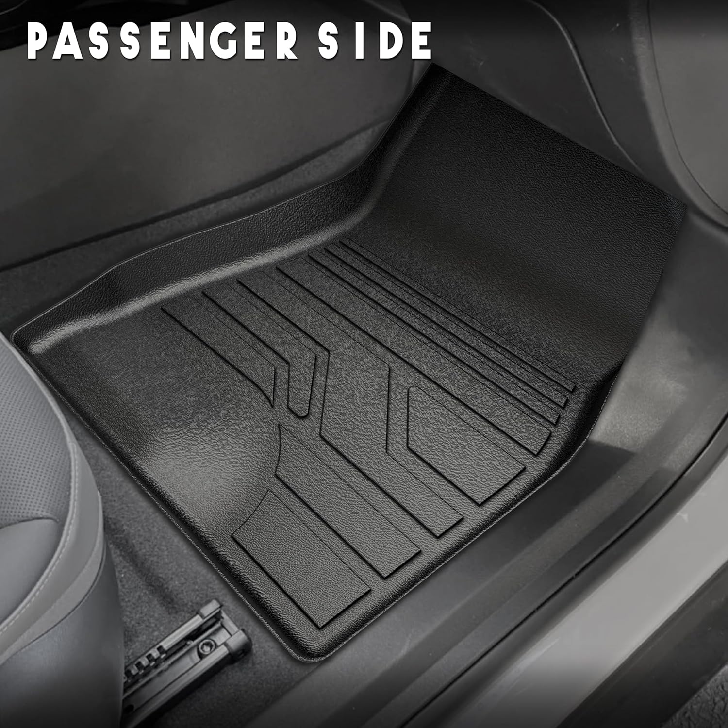 KARPAL Floor Mats for 2024-2026 Chevy Trax & Buick Envista, All-Weather TPE Custom Fit Floor Liners Car Accessories