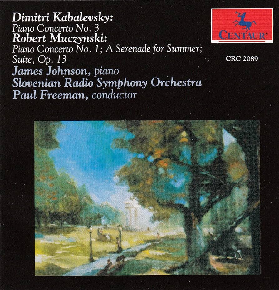 Piano Concerto No. 3 No. 1: Kabalevsky/Muczynski, Kabalevsky