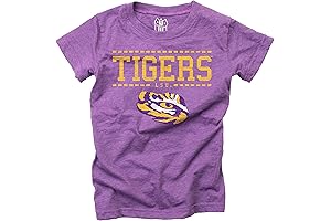 Wes & Willy NCAA Saints Girls Short Sleeve Blended Tee