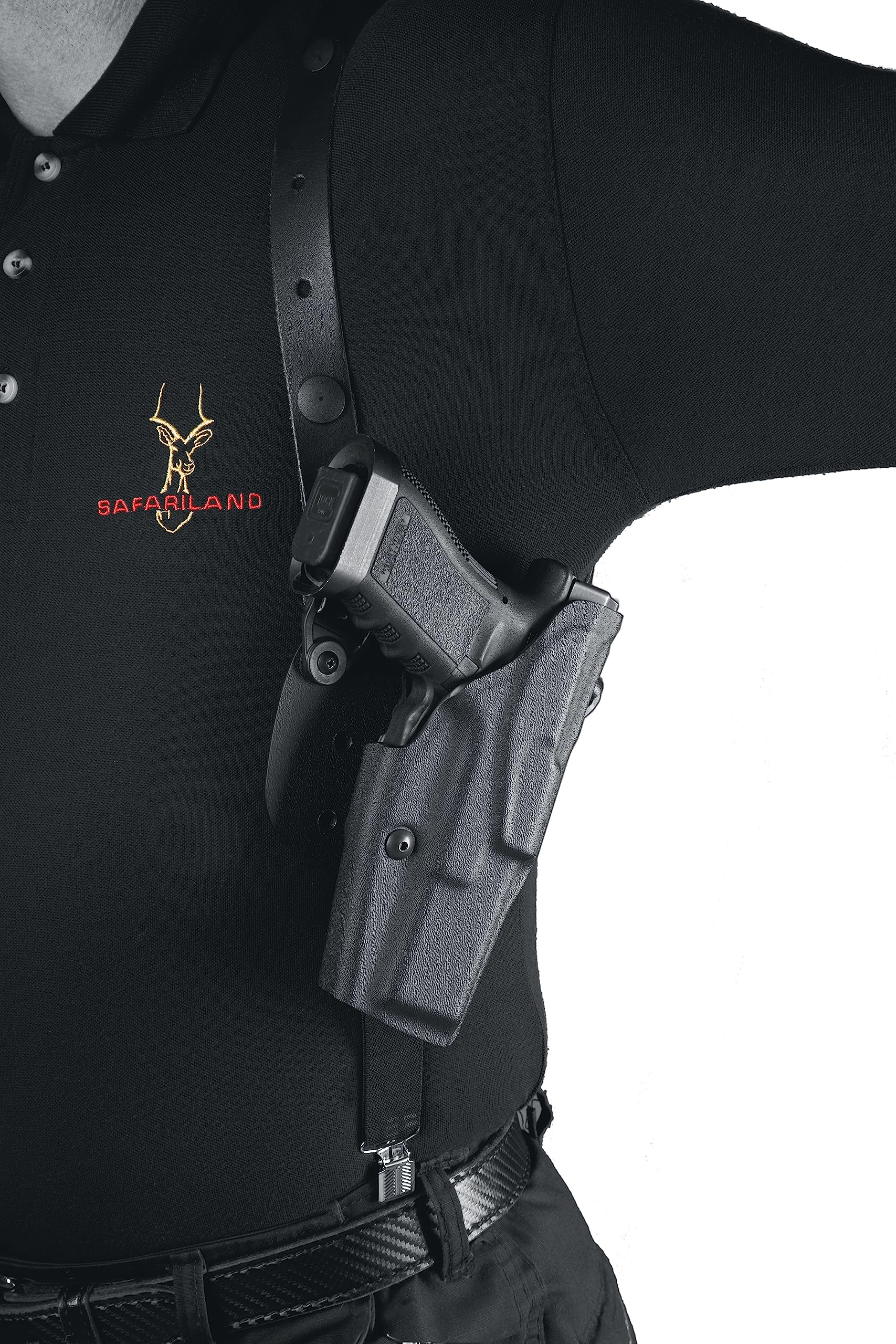Safariland P99/S&W 99 1051 ALS Shoulder Holster with Dual Mag
