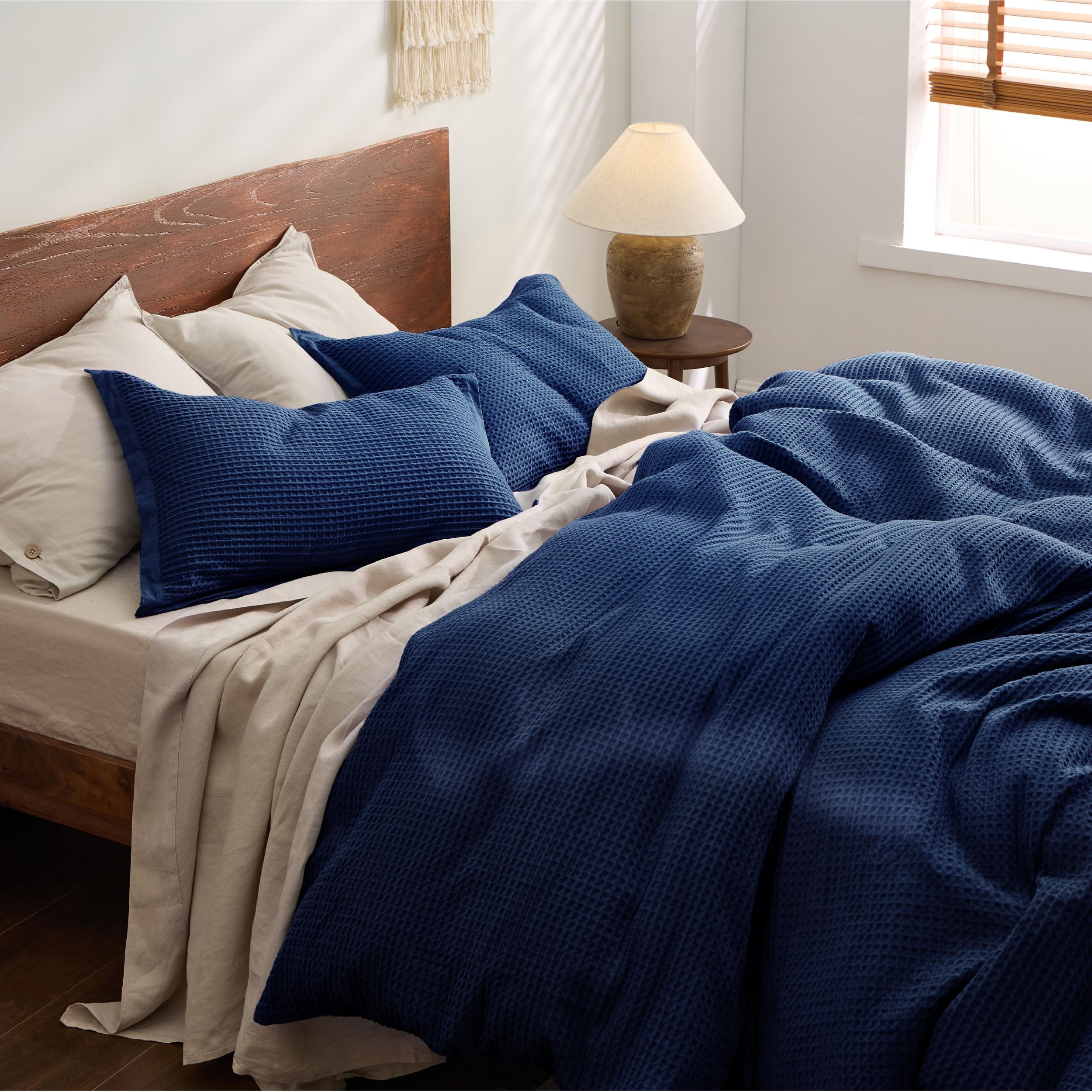 布団・毛布 Blueberry Amazon.com: Bedsure Cotton Duvet Cover King - 100% Cotton