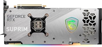 MSI GeForce RTX 3090 Ti SUPRIM X 24G Gaming Graphics Card - NVIDIA RTX 3090 Ti, 24 GB Memory