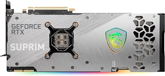 MSI GeForce RTX 3090 Ti SUPRIM X 24G Gaming Graphics Card - NVIDIA RTX 3090 Ti, 24 GB Memory