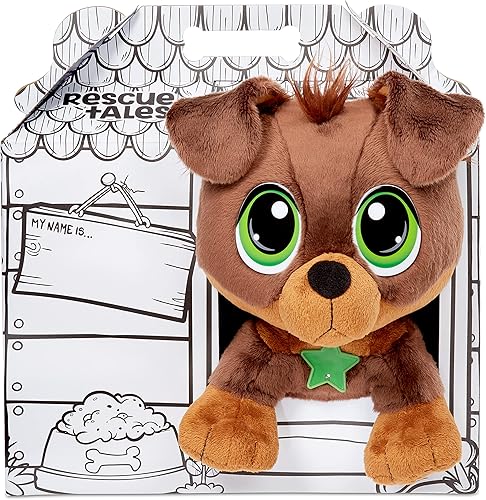 Miniatura 5 de Little Tikes Rescue Tales Adoptable Pet Rottweiler - Juguete interactivo de felpa para mascotas, multicolor