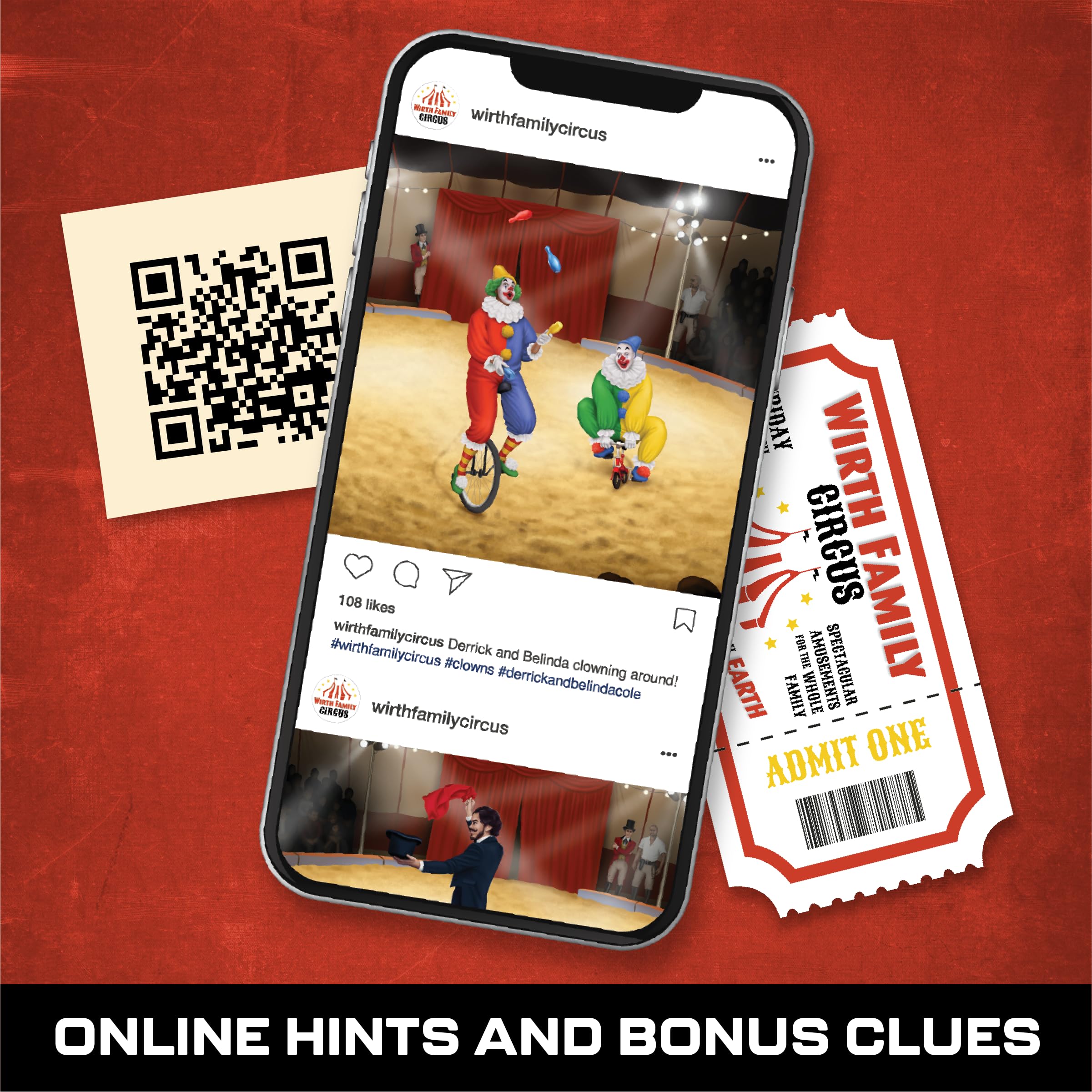 Murder Mystery Cases - Disappearance At The Circus - Gioco Investigativo Da Tavolo Per Adulti Con Omicidio Da Risolvere - 5