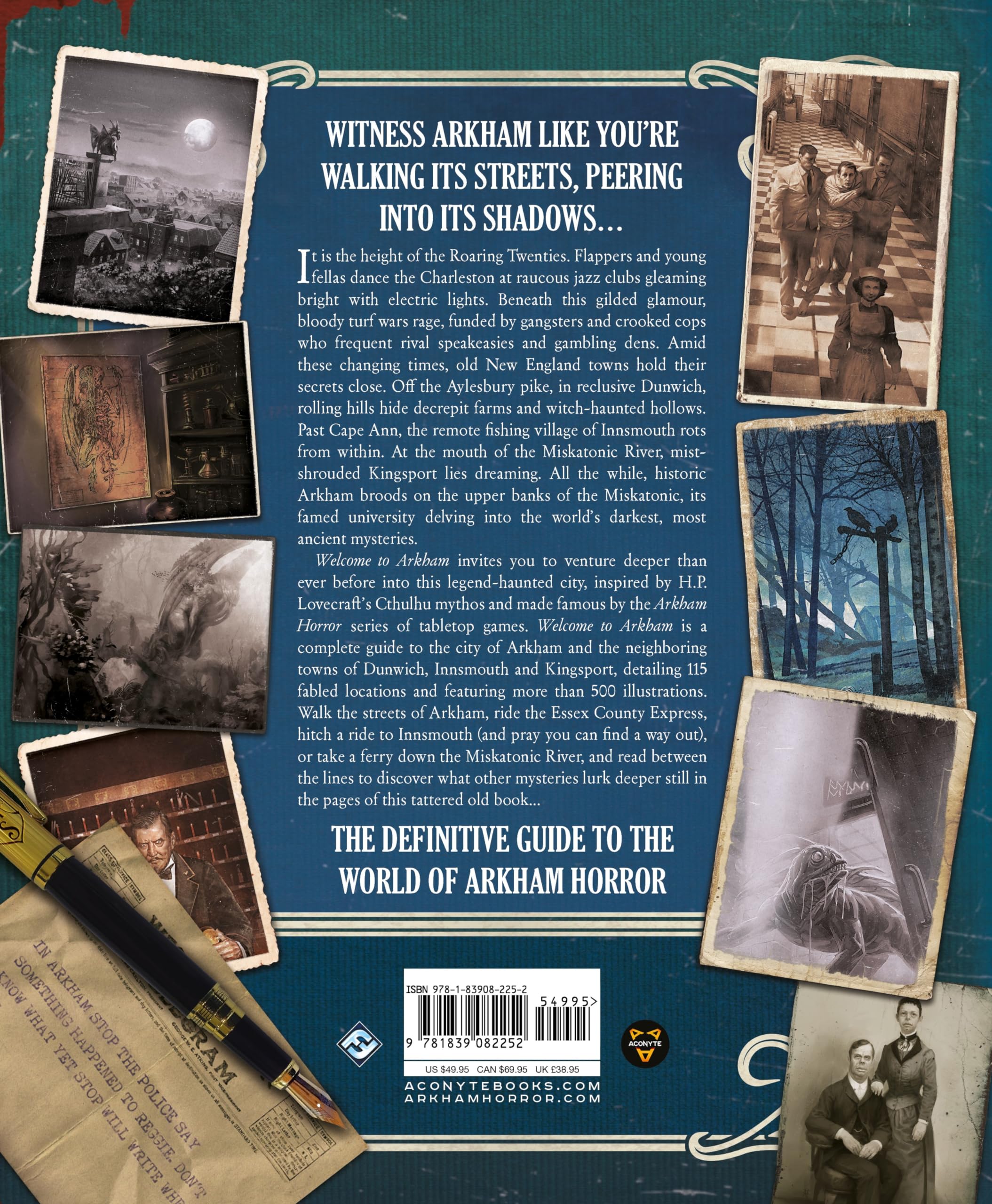 Welcome to Arkham: An Illustrated Guide for Visitors to the Historic Town of Arkham, Massachusetts and Environs Including Dunwich, Innsmouth and Kingsport