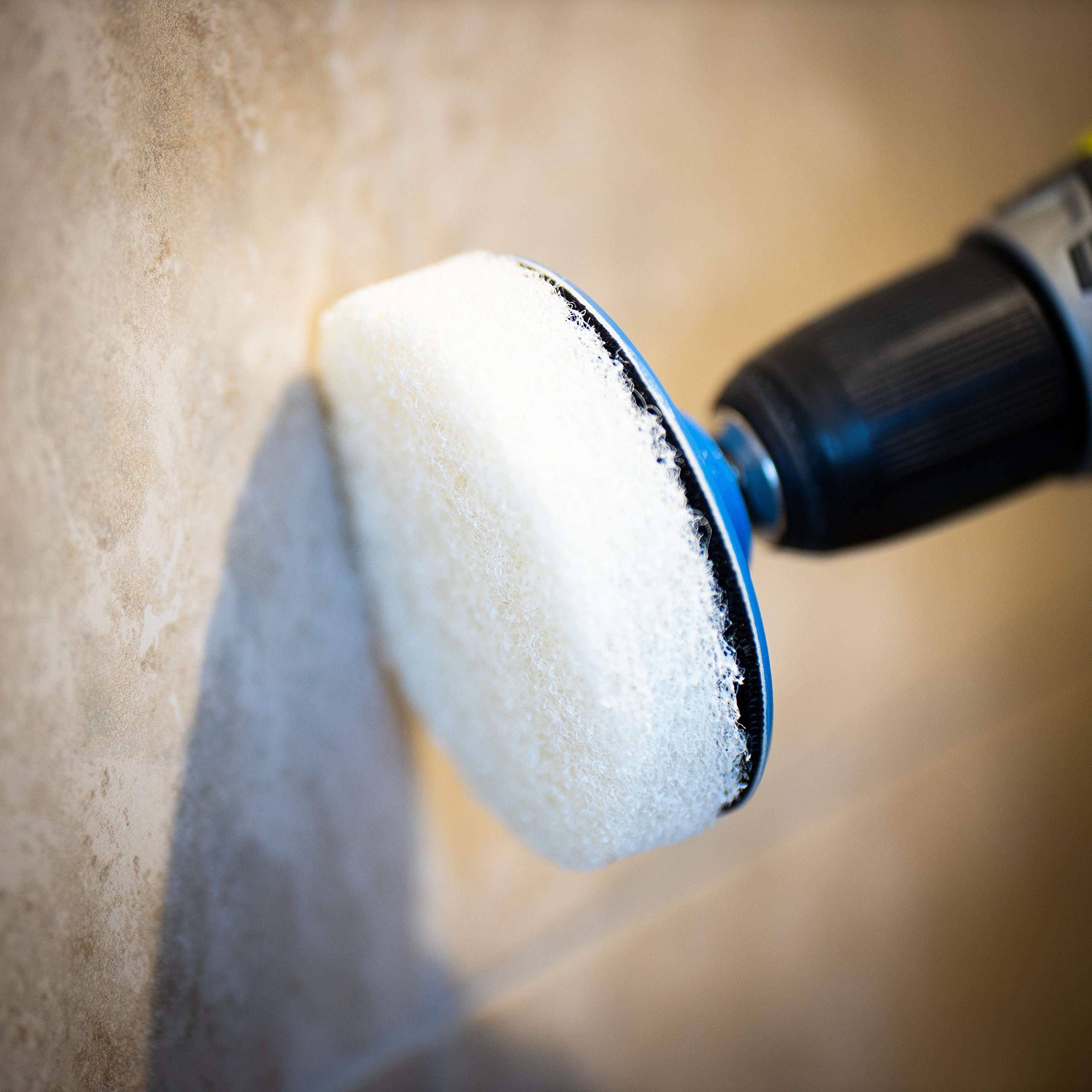 Removedor de manchas de agua, más brocas y almohadillas, kit de limpieza profunda para el hogar para cocina y baño, limpiar azulejos y lechada, cepillo de limpieza para taladro, cepillo de fregar taladro, accesorio de brocha