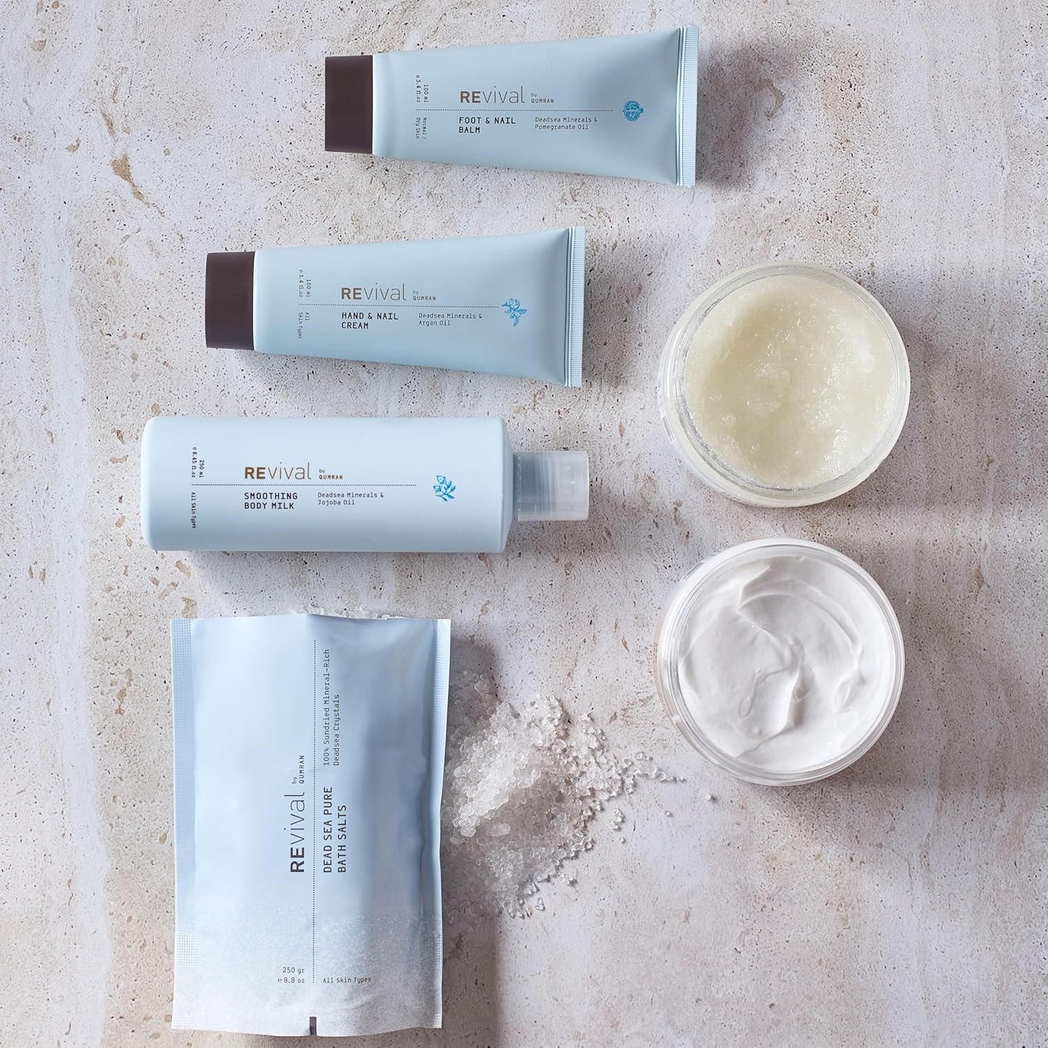 REvival Smoothing Body Milk With Deadsea Minerals & Jojoba Oil - Enriched with Desert Oils | Moisturizing & Smoothing - 250 ml - Image 5