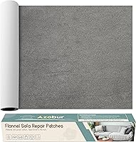 Vista 22 de Azobur Parche de reparación de sofá, parche de microfibra de gran tamaño, tela autoadhesiva, combinación súper rentable (marrón)