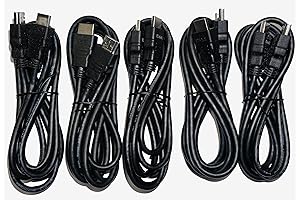 5 Pack HDMI Cables Multi Pack for DirecTV