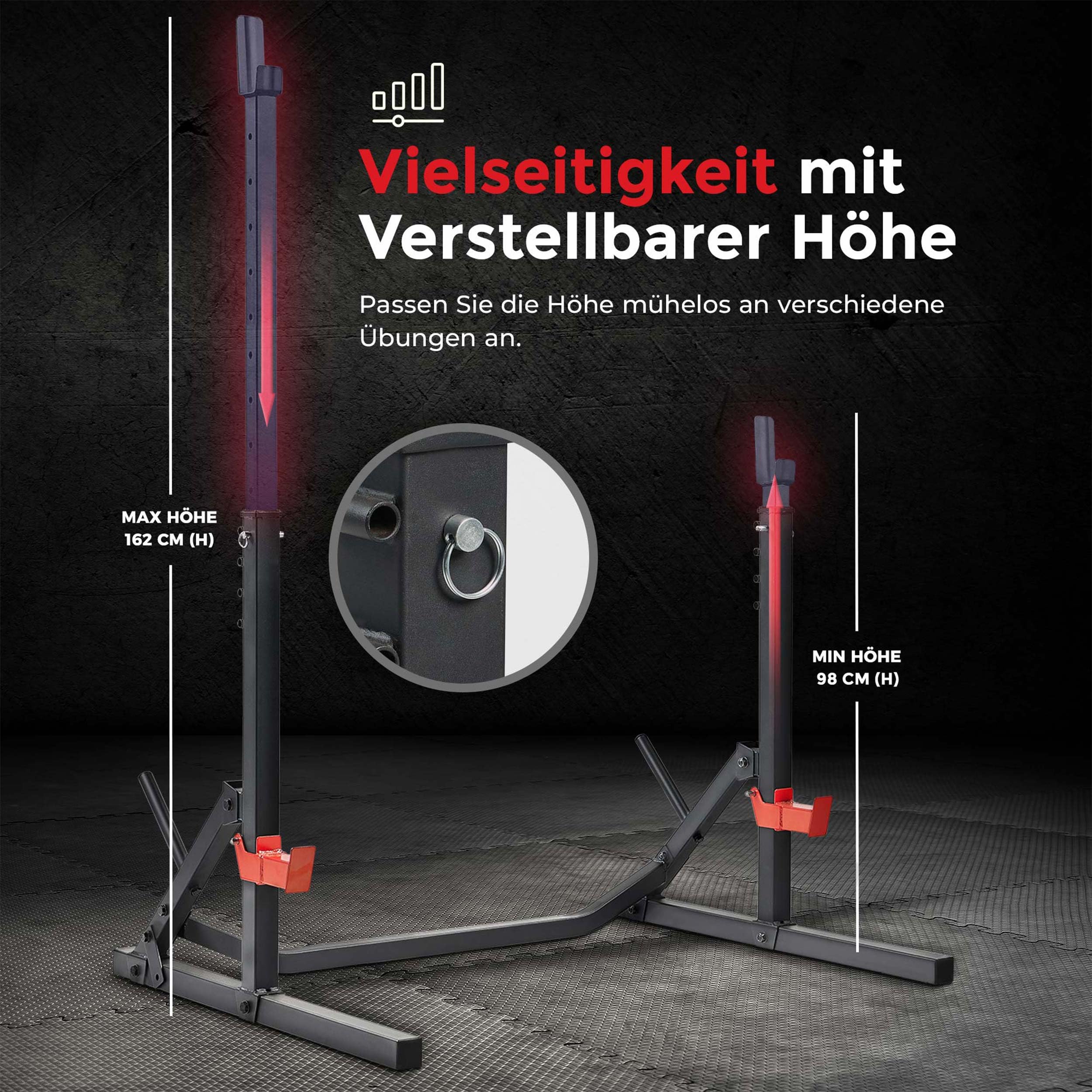 Sunny Health & Fitness Multifunktionales Krafttrainings Home Gym, Komplettes Trainingsgerät mit Trainingsaufsätzen, Optionaler Power-Rack-Käfig