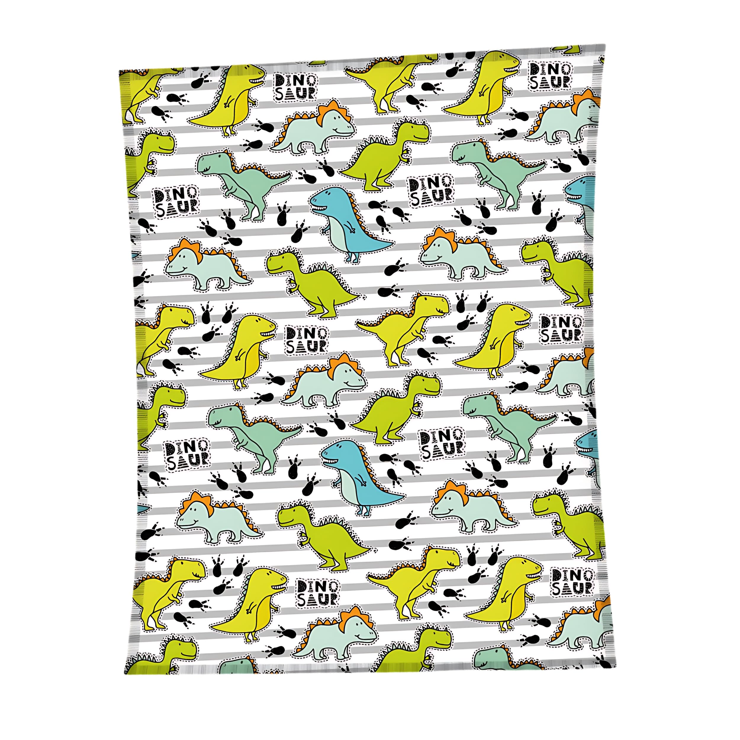 Manta de franela de 130 x 170 cm con diseño de dinosaurio, manta de franela de 130 x 170 cm, manta infantil para sofá, manta para niños, manta de dinosaurios, manta de peluche