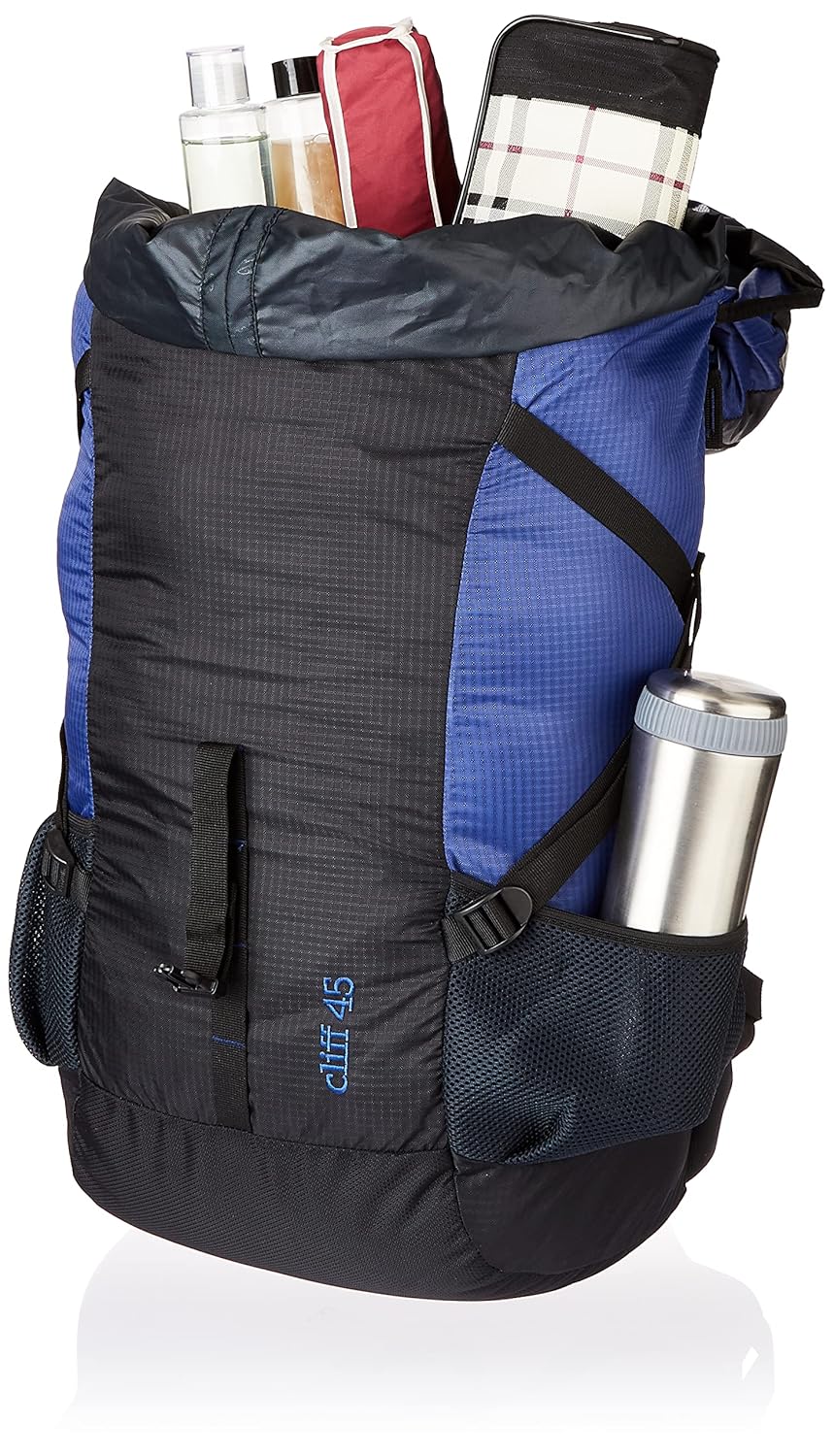 Wildcraft Nylon 45 Ltrs Blue Rucksack (8903338073871) 3 Wildcraft Nylon 45 Ltrs Blue Rucksack (8903338073871) - Image 3