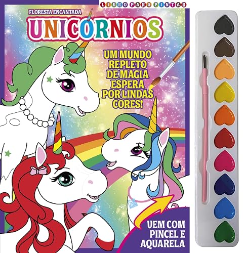 Floresta Encantada Livro para Pintar