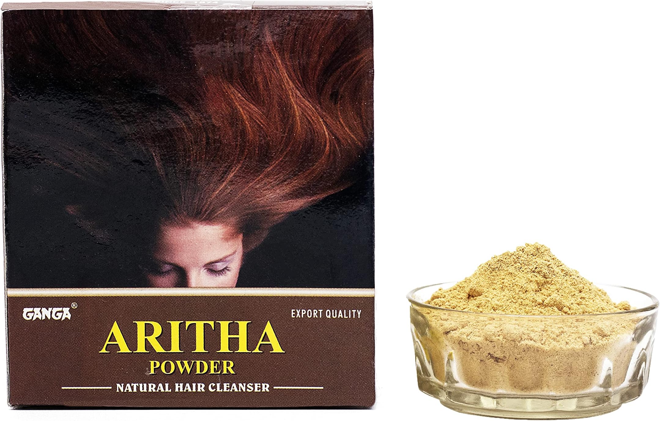 Ganga Aritha powder 100% natural for nourishment for hairs (100g)