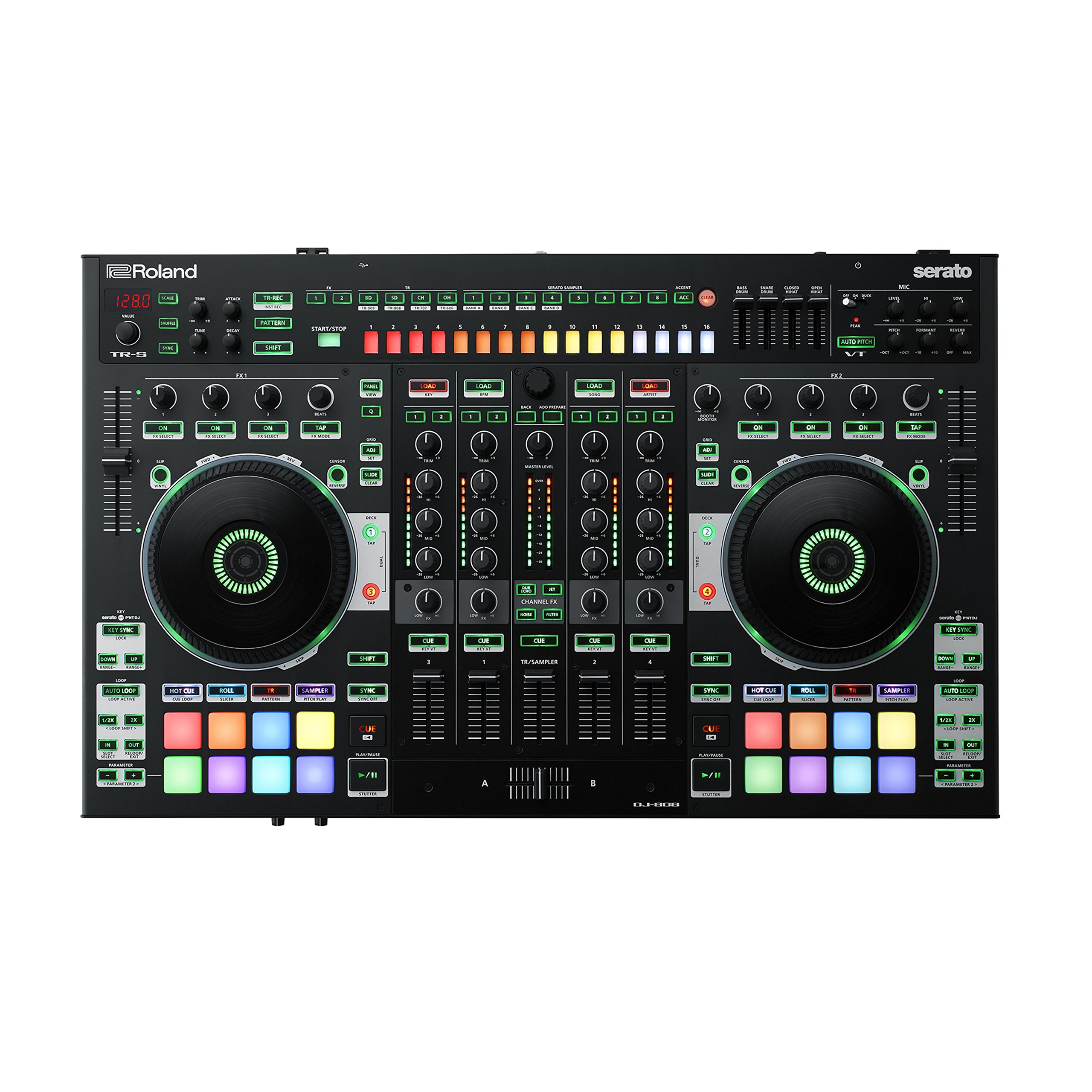 Amazon | Roland AIRA DJ-808 DJコントローラー 【serato DJ対応 