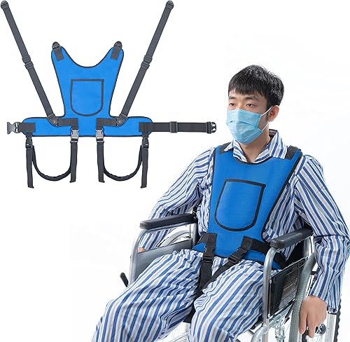 El cinturón de seguridad para silla de ruedas garantiza la seguridad para pacientes ancianos y discapacitados, evita que se deslice, se incline o