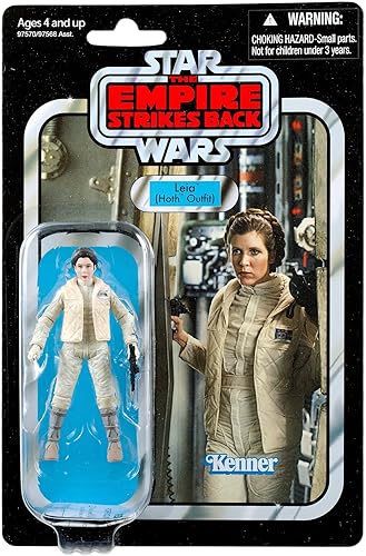 Star Wars Figura vintage de 3.75 pulgadas Hoth Leia