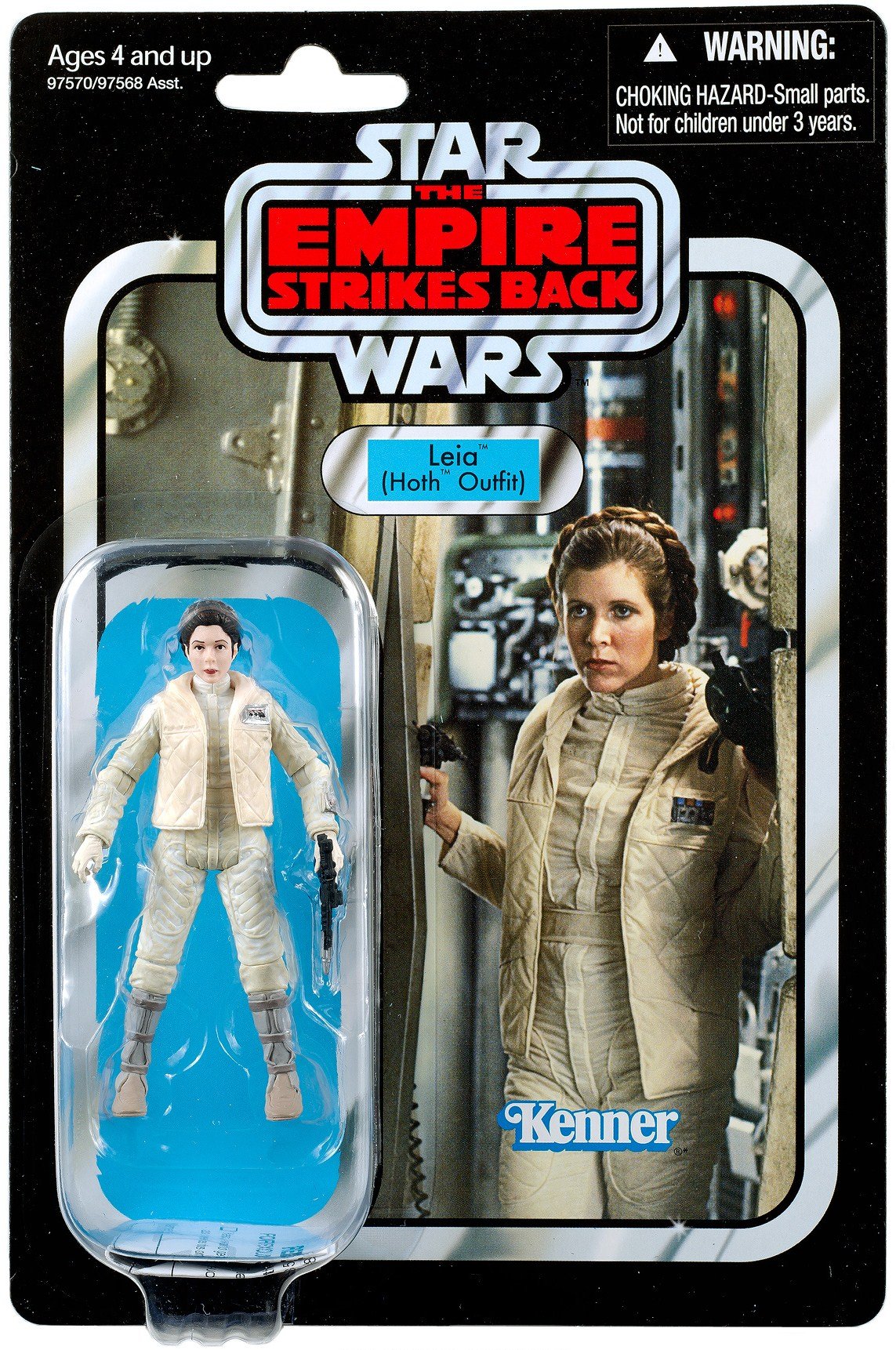 Amazon.com: Star Wars 3.75 inch Vintage Figure Hoth Leia : Toys