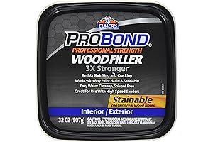Elmers ProBond Professional Strength All-Purpose Wood Filler for Extensive Repairs Indoors and Outdoors