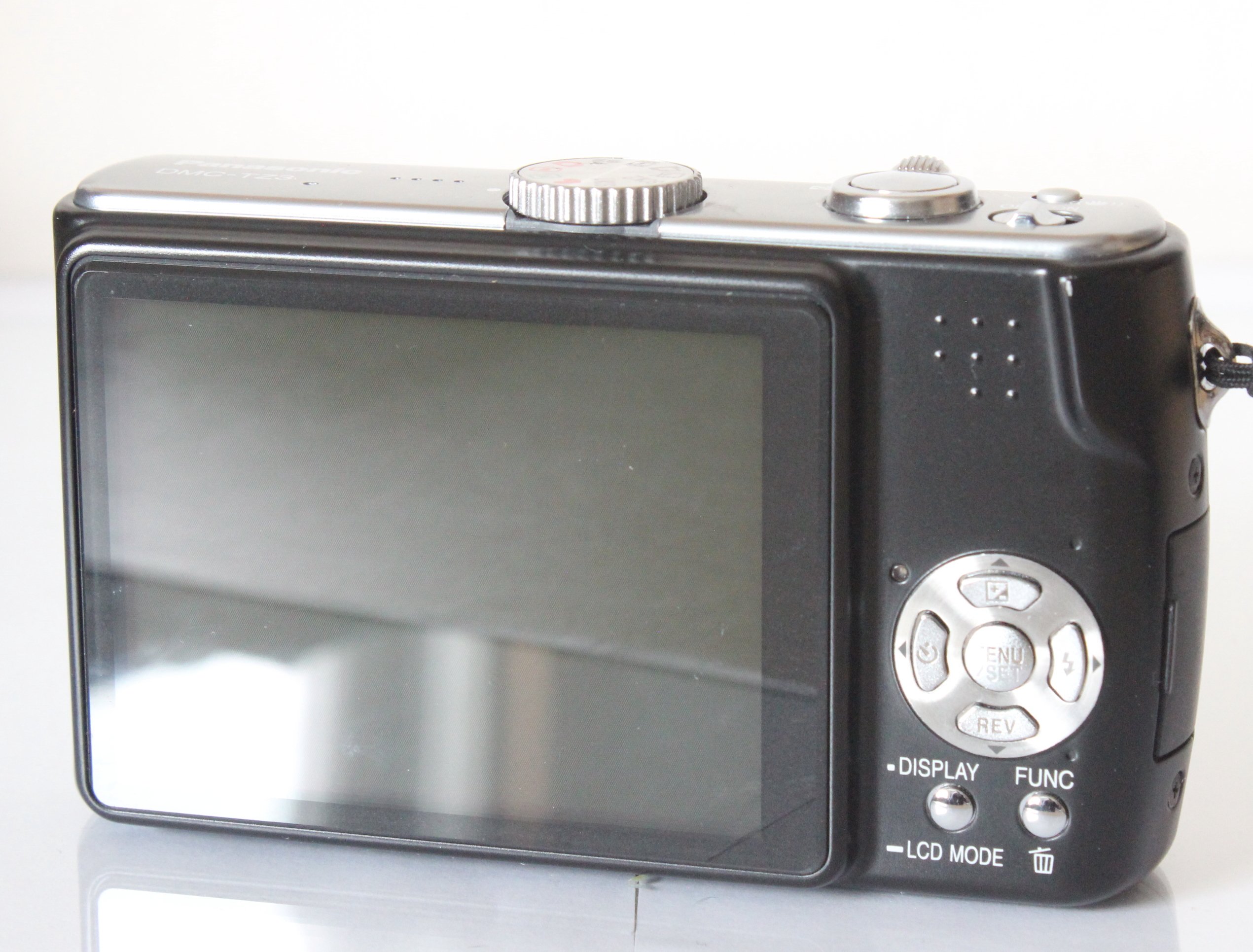 Panasonic Lumix DMC-TZ3 Digital Camera - Black (7.2MP, 10x Optical